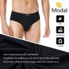 imageMolasus Mens Underwear Soft Modal Microfiber Briefs No Fly Silky Bikini Underpants MultipackMulticolored4 Pack