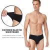 imageMolasus Mens Underwear Soft Modal Microfiber Briefs No Fly Silky Bikini Underpants MultipackMulticolored4 Pack
