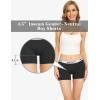 imageMolasus Womens Cotton Boxer Briefs Boy Shorts Underwear 4PackBlackpack of 4