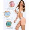 imageMolasus Womens Cotton Boxer Briefs Boy Shorts Underwear 4PackMulticolor02pack of 4
