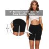 imageMolasus Womens Cotton Boxer Shorts Underwear Anti Chafing Bike ShortsRegular ampamp Plus SizeBlack4pack
