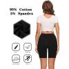 imageMolasus Womens Cotton Boxer Shorts Underwear Anti Chafing Bike ShortsRegular ampamp Plus SizeBlack4pack