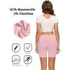 imageMolasus Womens Cotton Boxer Shorts Underwear Anti Chafing Bike ShortsRegular ampamp Plus SizeMulticolor4pack