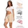imageMolasus Womens Cotton Boxer Shorts Underwear Anti Chafing Bike ShortsRegular ampamp Plus SizeMulticolor4pack