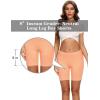 imageMolasus Womens Cotton Boxer Shorts Underwear Anti Chafing Bike ShortsRegular ampamp Plus SizeMulticolor4pack03