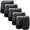 imageMolasus Mens Cotton Stretch Trunks Underwear No Fly Tagless Underpants Pack of 5Black5pack