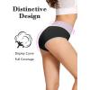 imageMolasus Womens Cotton Underwear Briefs High Waisted Ladies Panties Regular ampamp Plus Size