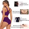 imageMolasus Womens Cotton Underwear High Waisted Full Coverage Ladies Panties Regular ampamp Plus SizeMulticolor5packa1