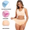 imageMolasus Womens Cotton Underwear High Waisted Full Coverage Ladies Panties Regular ampamp Plus SizeMulticolor5packa2