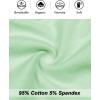 imageMolasus Womens Cotton Underwear High Waisted Full Coverage Ladies Panties Regular ampamp Plus SizeMulticolor5packa5