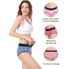 imageMolasus Womens Soft Cotton Briefs Ladies MidHigh Waisted Full Coverage Panties Regular ampamp Plus SizeMulticolor5packa1