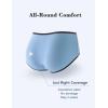 imageMolasus Womens Underwear Low Rise Cotton Hipster Panties Pack of 6Regular ampamp Plus Size